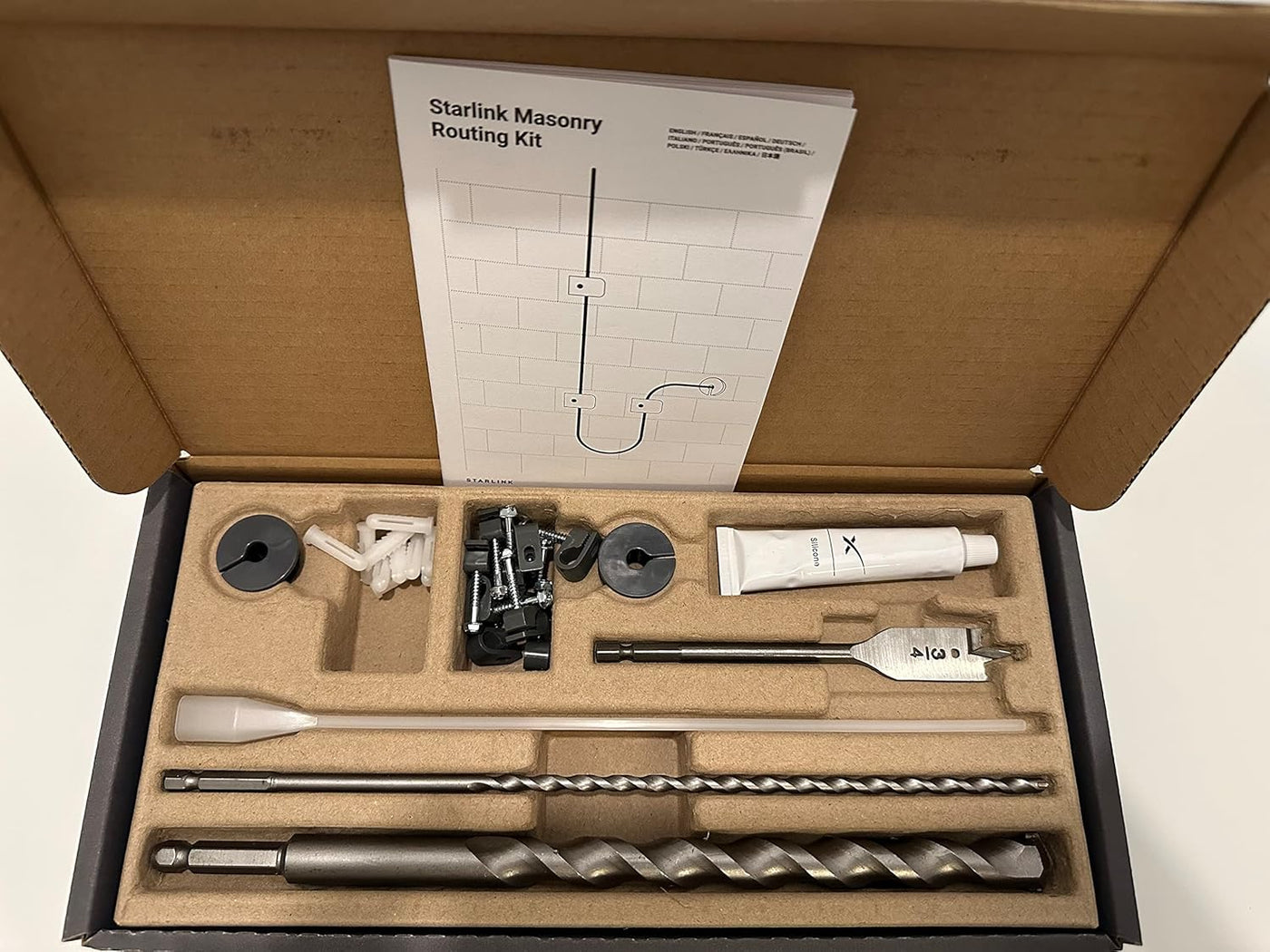 Starlink Masonry Routing Kit