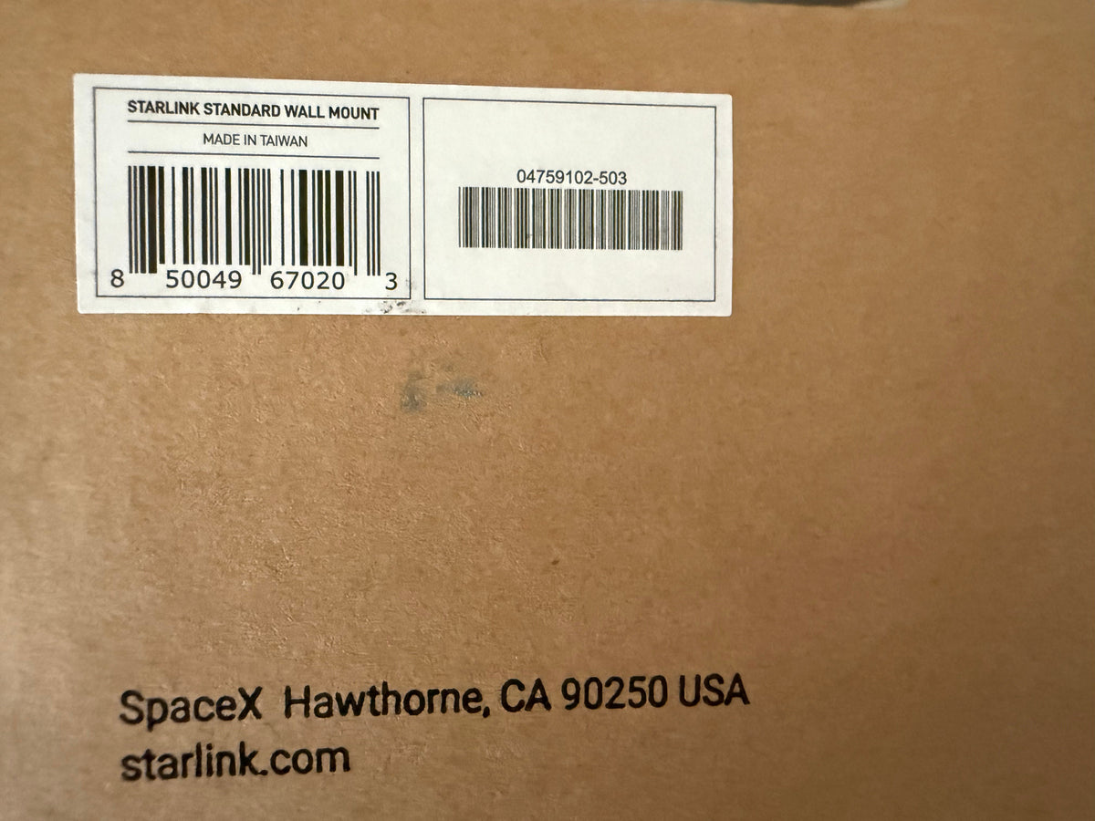 Starlink Standard Gen 3 (V4) Wall Mount