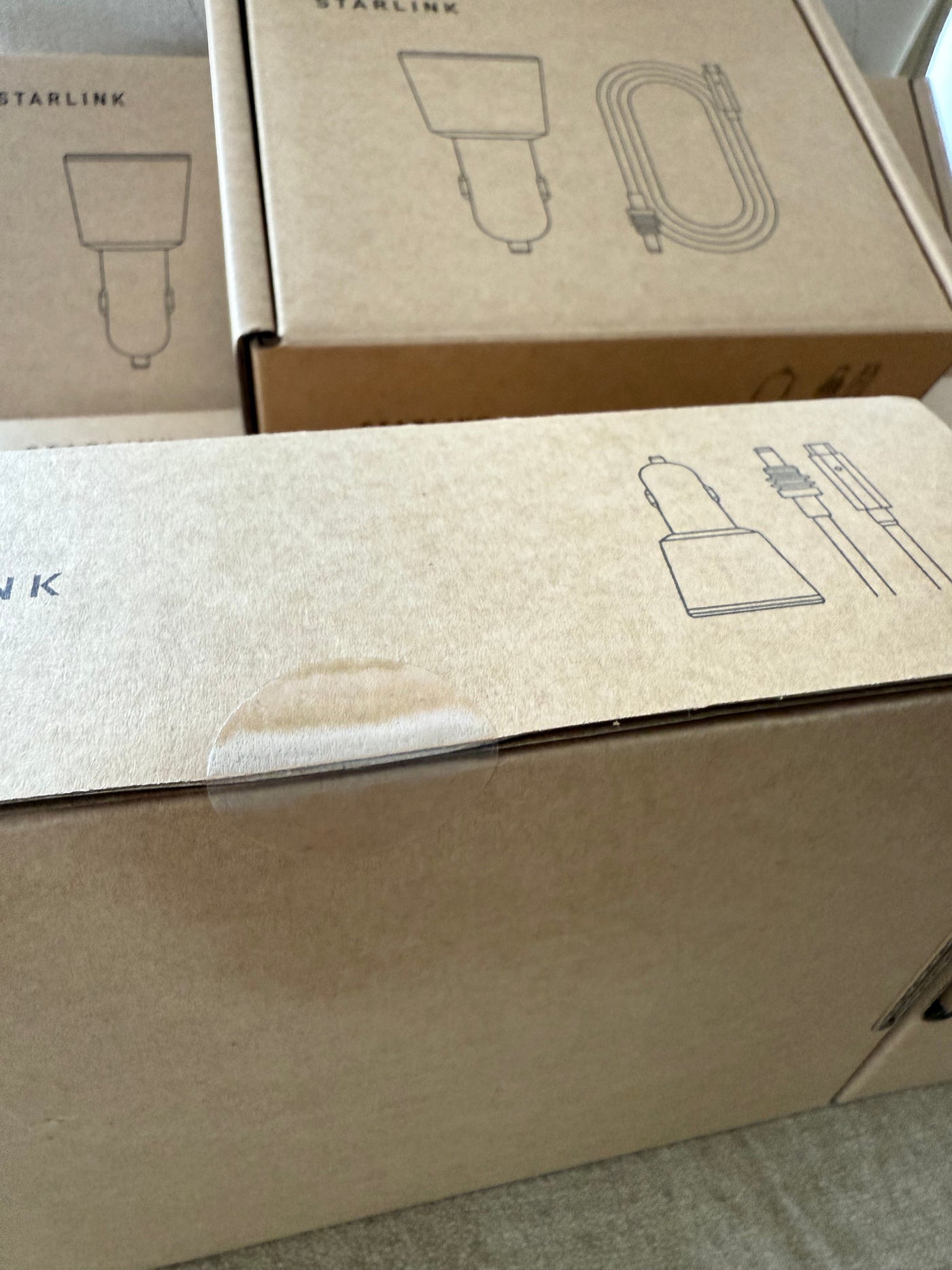 Starlink Mini Car Adapter + Starlink Mini 5 m USB-C Cable Kit