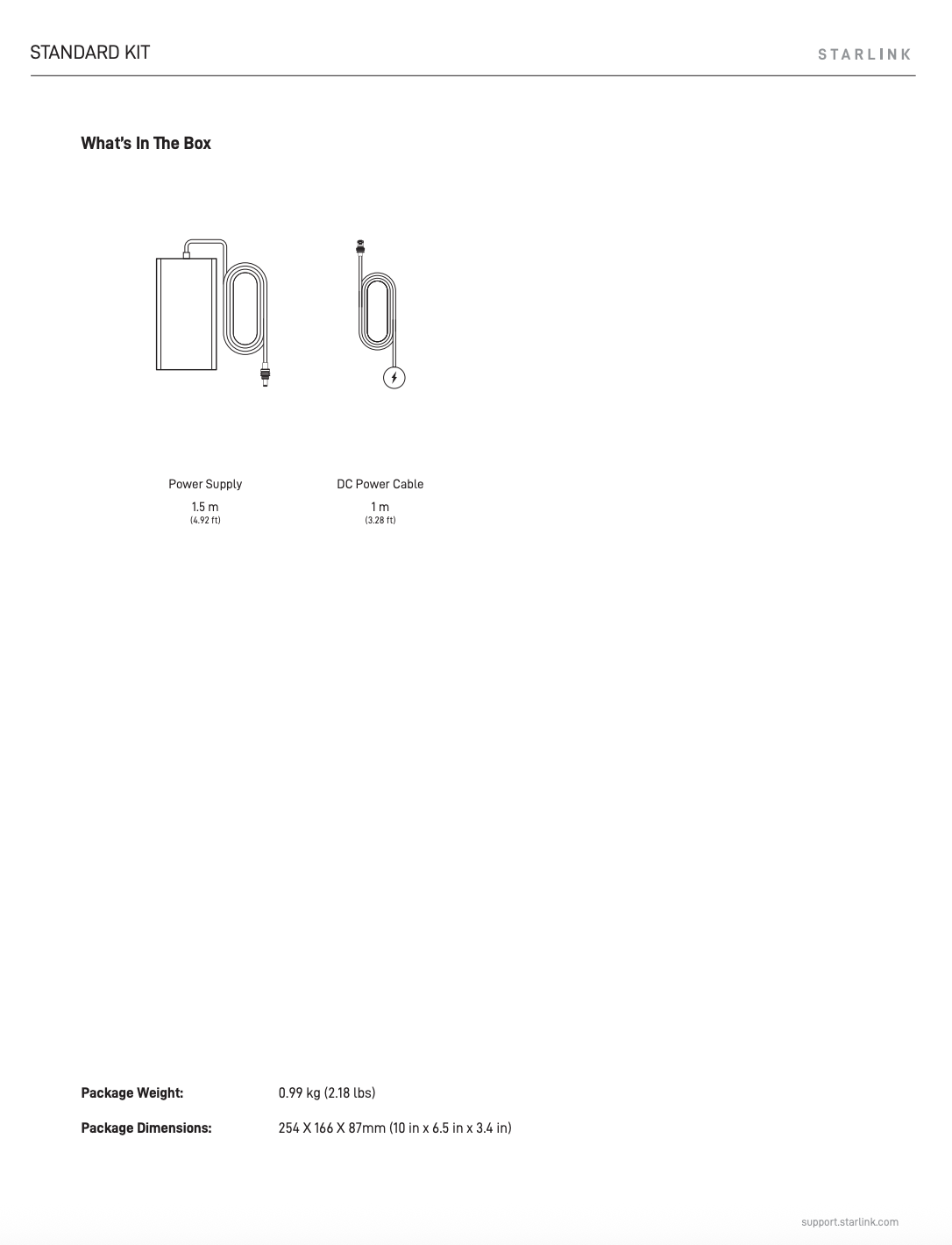 Starlink Standard DC-DC Power Supply (Gen 3 / V4 / 4X)