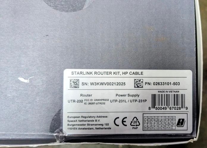 Starlink Gen 3 High Performance WiFi Router